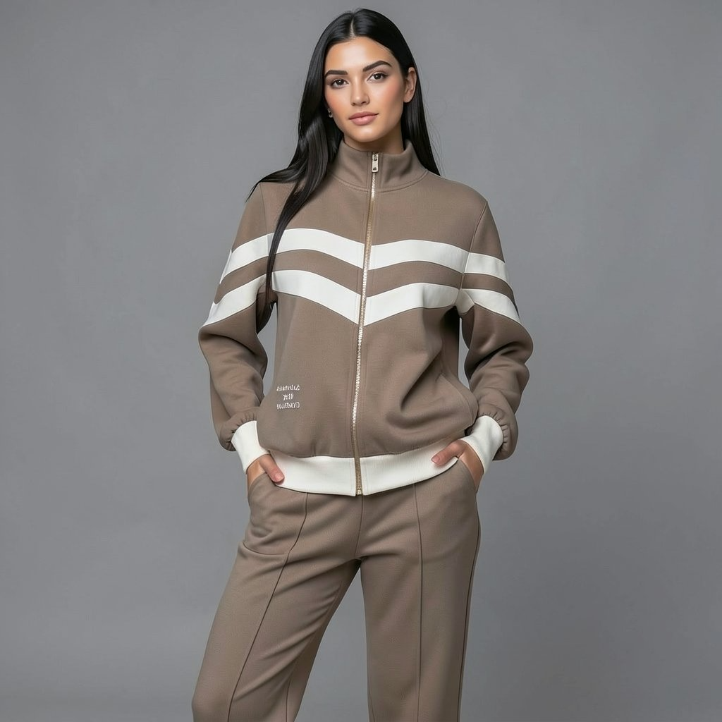 Signature Contrast Athleisure Set