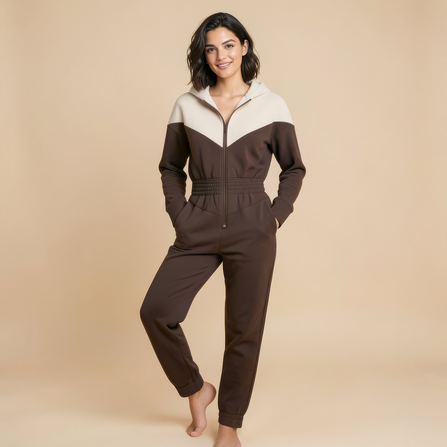 Sculpted Comfort Jumpsuit
