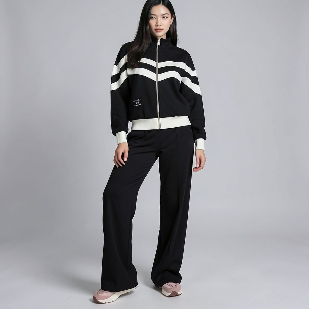 Signature Contrast Athleisure Set