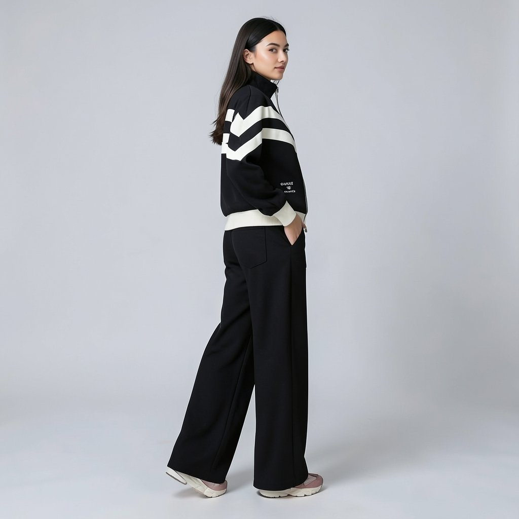 Signature Contrast Athleisure Set