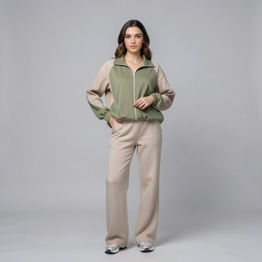 Modern Colorblock Lounge Set