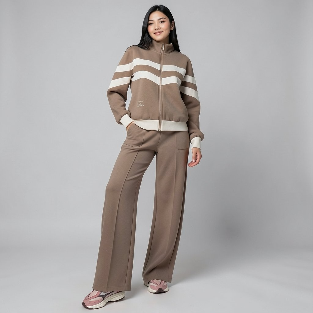 Signature Contrast Athleisure Set