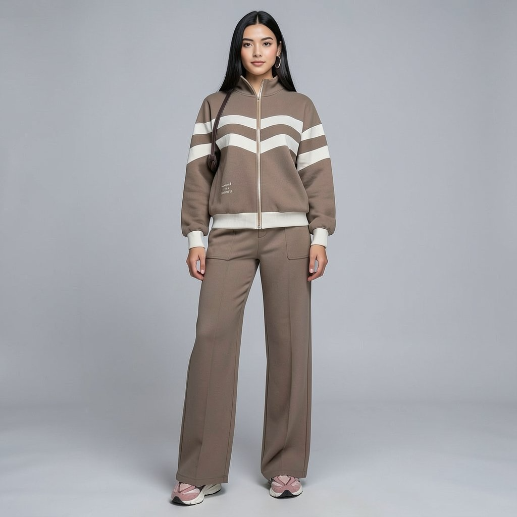 Signature Contrast Athleisure Set