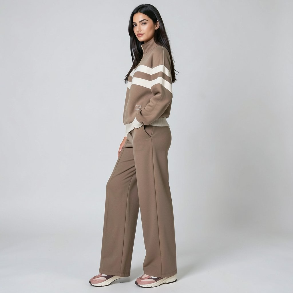 Signature Contrast Athleisure Set