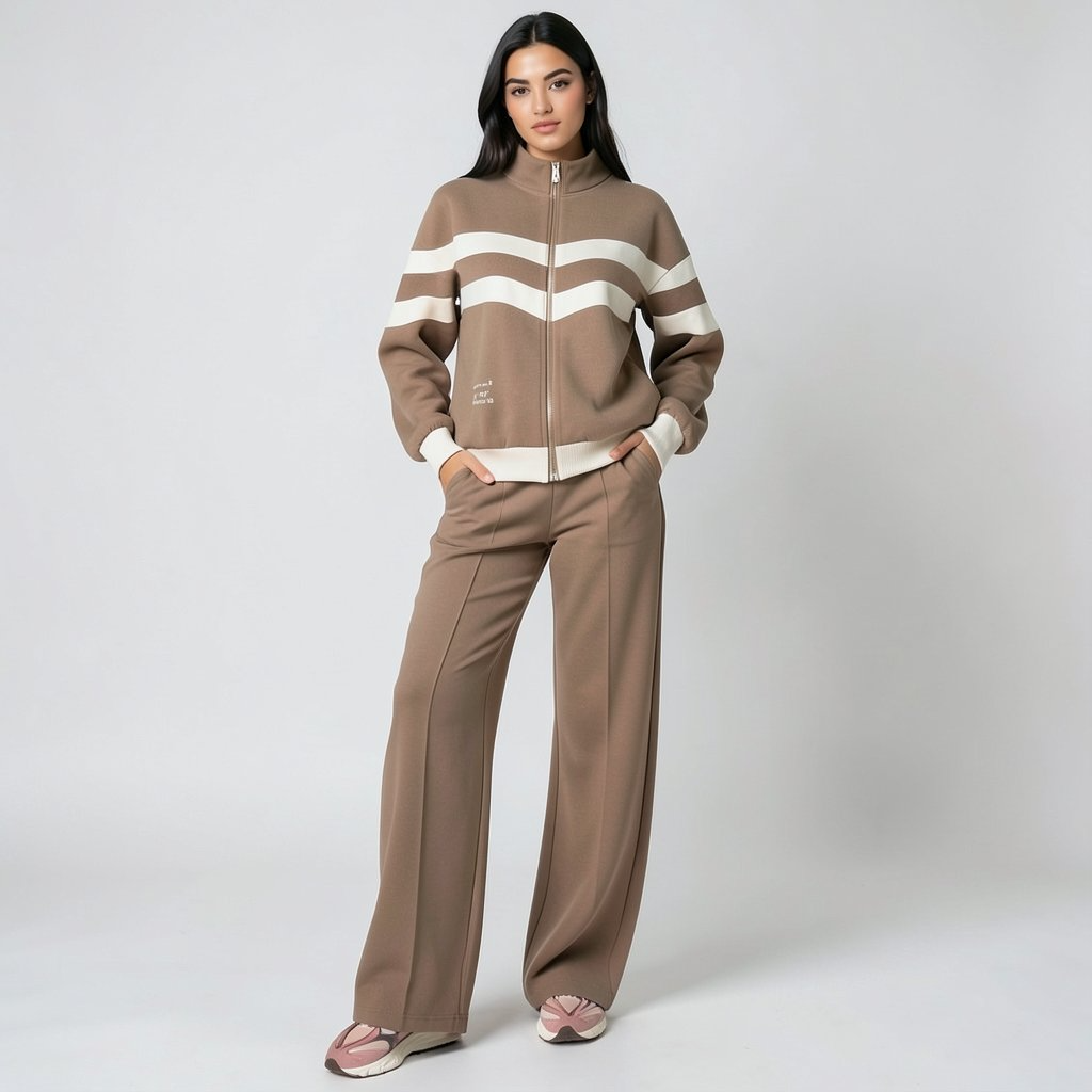 Signature Contrast Athleisure Set