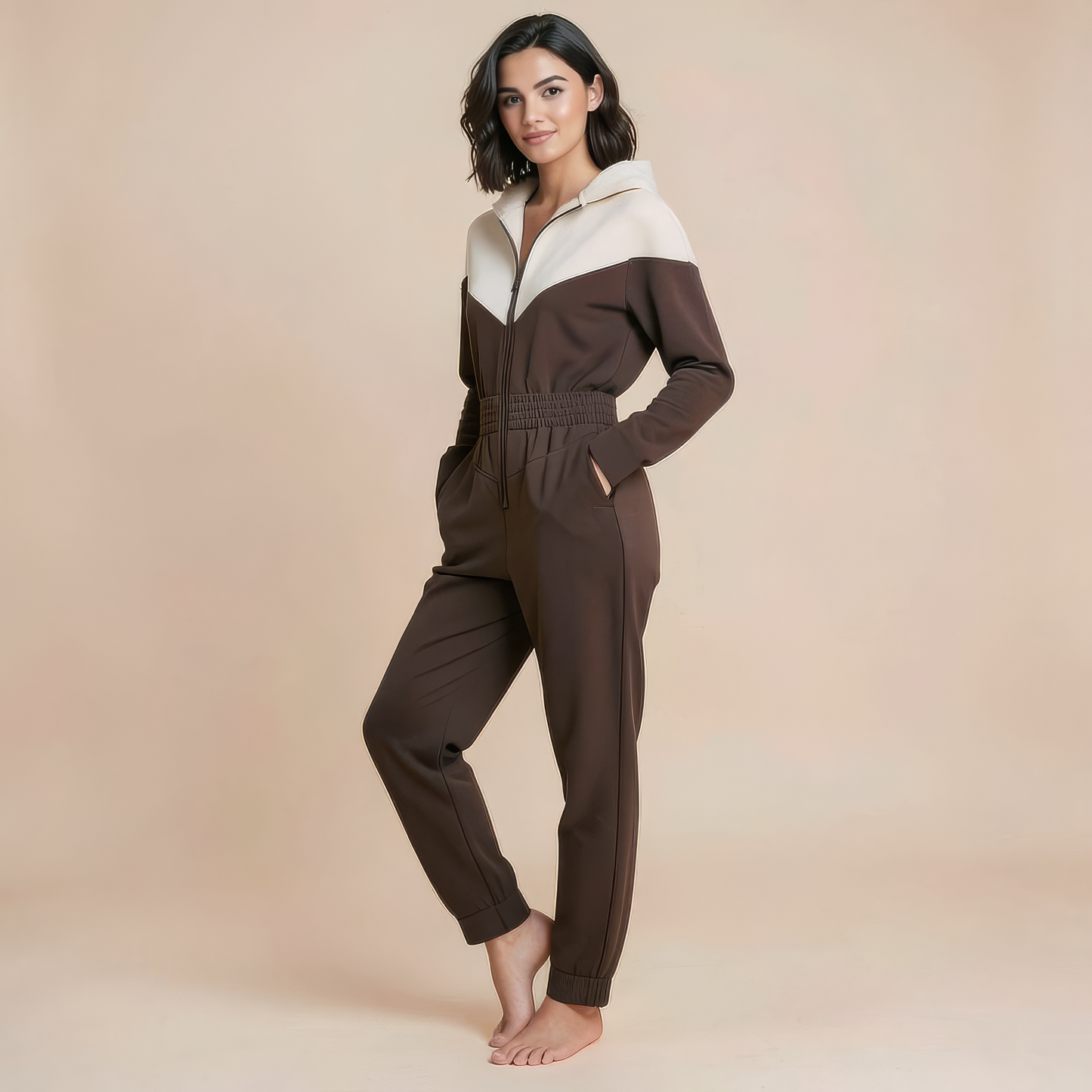 Sculpted Comfort Jumpsuit